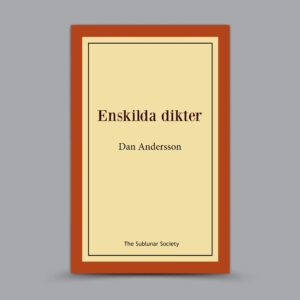 Enskilda dikter