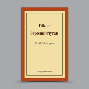 Dikter / Septemberlyran