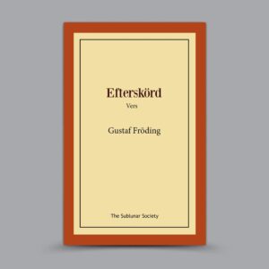 Efterskörd: Vers